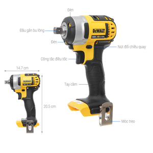 Máy vặn bulong động lực Dewalt DCF880N