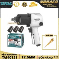 Máy vặn buloong TOTAL TAT40121 đầu vặn vuông 12.5 mm (1/2"). Máy vặn bulong Tốc độ không tải 7500 v/p  - MOSACO