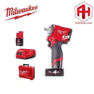 Máy vặn ốc bu long pin Milwaukee 12V Stubby M12 FIWF12-422C