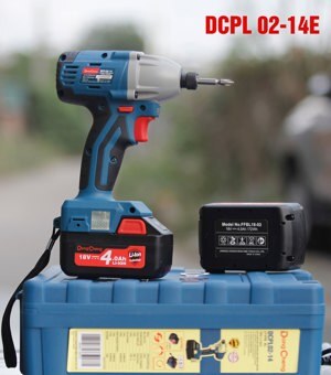 Máy vặn ốc dùng pin không chổi than Dongcheng DCPL02-14E