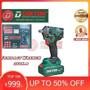 Máy vặn ốc pin Dekton M21-IW380NCP