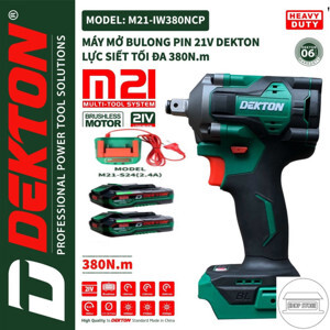 Máy vặn ốc pin Dekton M21-IW380NCP