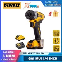 Máy vặn vít cầm tay DEWALT DCF601D2-KR máy khoan dùng pin Hiệu thế pin 12 V, Động cơ không chổi than, khoan gỗ, sắt