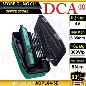 Máy vặn vít dùng pin DCA ADPL04-5E