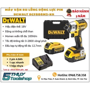 Máy vặn vít dùng pin Dewalt DCF886M2-KR