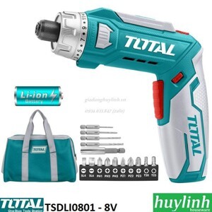 Máy vặn vít pin 8V Total TSDLI0801