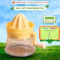 Máy vắt cam bằng tay COPCOP xoay trục 360 độ 2 chế độ đảo chiều linh hoạt dung tích 500ml