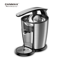 Máy vắt cam cao cấp thương hiệu Canmax CJ-186 - Chất liệu Inox 304 - Dung tích 1000ml - Công suất 120W - Hàng Nhập Khẩu