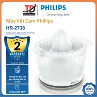 Máy Vắt Cam Philips HR2738, 25W Bảo Hành Chính Hãng 2 Năm
