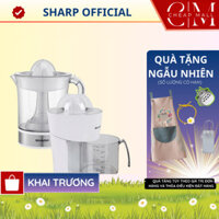 Máy vắt cam Sharp 850ml 40W vắt kiệt nước, tự đảo chiều lưới lọc Inox dễ vệ sinh EJ-J408-WH - CHEAPMALL BEAR