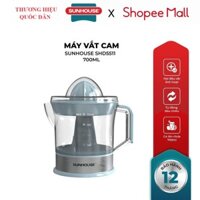 Máy vắt cam Sunhouse SHD5511 - 7L, 25W - Màu xanh, 2 đầu vắt, tự động đảo chiều - Đế chống trượt