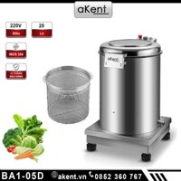 Máy vắt khô rau quả bằng ly tâm 5kg 20 lít  thép không gỉ BA1-05D
