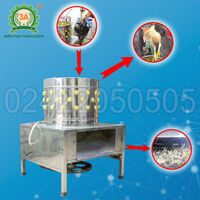 Máy vặt lông gà vịt 3A1,5Kw