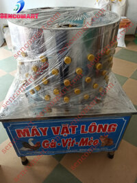 Máy vặt lông gà vịt Inox Phi 60