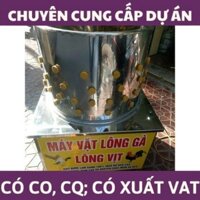 Máy Vặt Lông Gà, Vịt, Ngan, Ngỗng, Dê Phi 60 Hàng Việt Nam Chất Liệu INOX Động Cơ 100% Dây Đồng (VP)
