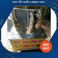 Máy Vặt Lông Gà, Vịt, Ngan, Ngỗng, Dê Phi 60 Hàng Việt Nam Chất Liệu INOX Động Cơ 100% Dây Đồng (BG)