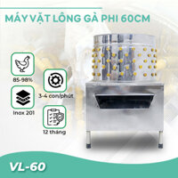 Máy vặt lông gà vịt phi 60cm