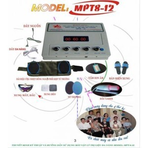 Máy vật lý trị liệu cao cấp nhất của Bộ Quốc Phòng MPT8-12