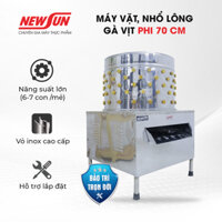 Máy Vặt, Nhổ Lông Gà Vịt Ngan NEWSUN 70 Cm - Hàng Chính Hãng