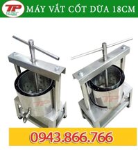 MÁY VẮT NƯỚC CỐT DỪA-ÉP TÓP MỠ LỒNG ÉP 18CM