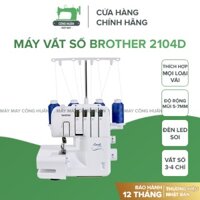 MÁY VẮT SỔ BROTHER 2104D - TRẮNG - Máy Mới 100%