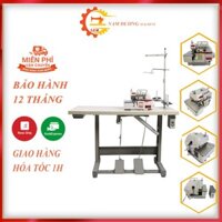 Máy vắt sổ công nghiệp SIRUBA 747 MỚI100 KẾT HỢP môtơ Điện tử liền trục (tiết kiệm điện 70% điện năng) MAY KHÔNG KÉN VẢI