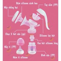 Máy Vắt Sữa Cầm Tay Kichilachip( tặng 5 túi trữ sữa)