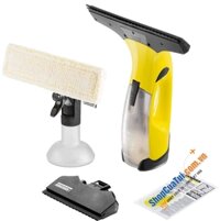 Máy vệ sinh cửa kính Karcher WV50 Plus lau sạch kính (cửa sổ, bàn kính, kính oto, và ngay cả sàn nhà khi cần).