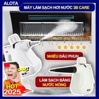 Máy vệ sinh hơi nước nóng 3B Care L24 công suất 1000W loại bỏ vết bẩn lâu ngày, máy hơi nước nóng không hóa chất