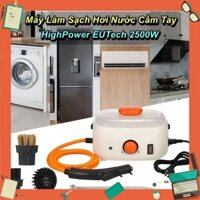 Máy Vệ Sinh Hơi Nước Nóng Áp Suất Cao 2500W HighPower EUTech Cho Phòng Bếp