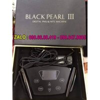 Máy xăm Black Pearl III 2 tay cầm, Máy kỹ thuật số phun xăm Môi Mày Mí, Black Pearl3 tạo sợi haistroke cực đẹp