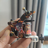 Máy xăm hình học viên WORMHOLE đi nét , đánh bóng siêu rẻ ( tặng tay cầm + bộ lục giác )