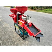 Máy Xát Gạo Nghiền Bột TF555 Lọc Sạn 3 Cấp Đỏ