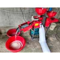 Máy Xát Gạo TF555 Đỏ 3 Sàng Lọc Cao Cấp
