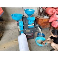Máy xát gạo toàn phát tf56 liên hoàn 4 chức năng xát, nghiền, lọc sạn, xay vỡ