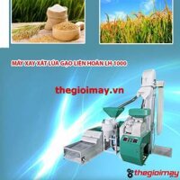 Máy xát lúa gạo liên hoàn LH 1000