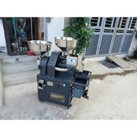 Máy xát lúa mini liên hoàn, xát nghiền tự hút