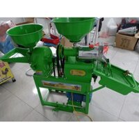 Máy xát lúa tf555 lắp mô tơ 3500kw