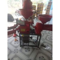 Máy xát lúa thành gạo , nghiền bột toàn phát tf555 có lọc sạn