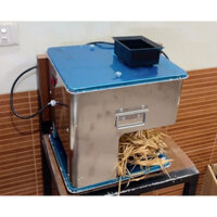 Máy xắt mỡ hạt lựu làm nhân lạp xưởng, thái thịt, tai heo, bì lợn, mõm heo, thái thịt bò nạm gầu tái sống chín