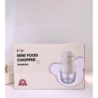 Máy Xay Ăn Dặm Mini Cầm Tay Bear 8 Lưỡi Xay 0,3L Cối Thủy Tinh Xay Đồ Nóng Bản Nâng Cấp Đa Năng Tiện Dụng GR-B03V8