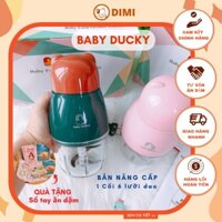 Máy xay Baby Ducky đa năng bản 6 lưỡi, máy xay ăn dặm cho bé, xay cháo, thịt, cá rau củ cho bé cực nhuyễn