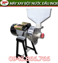 MÁY XAY BỘT GẠO NƯỚC CỐI INOX