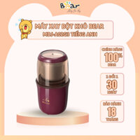 Máy Xay Bột Khô Bear Xay Cà Phê, Hạt Tiêu, Ngũ Cốc Bảo Hành Chính Hãng 18 Tháng MDJ-A02G3