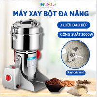 Máy Xay Bột Mịn, Xay Tất Cả Các Loại Hạt Khô Công Suất Lớn  xay nhuyễn, mịn nox 304 cao cấp