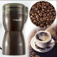 Máy Xay Cà Phê Hạt, Ngũ Cốc Đa Năng Sokany SM-3016 Công Suất 180W Cối Inox Cao Cấp Tiện Lợi Cho Gia Đình