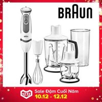 Máy xay cầm tay Braun MQ5045 Aperitive Vario (Trắng)