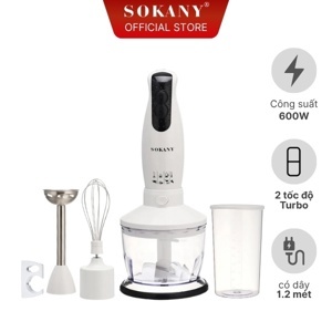 Máy xay cầm tay đa năng Sokany SM-5006-S5