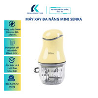 Máy Xay Cầm Tay, Máy Xay Mini 300ml 6 Lưỡi Dao Thép Không Gỉ,Cối Thủy Tinh SEKA Xay Đa Năng  SK10