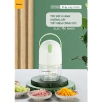 Máy Xay Cầm Tay Mini Đa Năng Xay Tỏi Ớt Rau Củ Quả Tiện Lợi Domino DD1001 Thiết Kế Nhỏ Gọn Hiện Đại